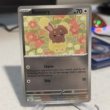 Buneary 107/132 Mega Evolution Reverse Holo Common Near Mint
