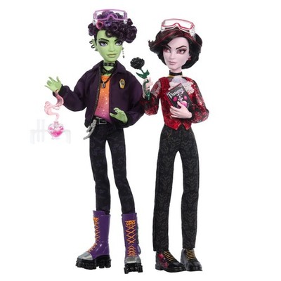 Monster High Kieran Valentine and Spelldon Cauldronello Dolls 2-Pack [ON-HAND]