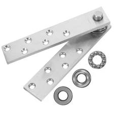  1 Set Hidden Door Hinge Heavy Duty Conceal Hinges 360° Rotation Pivot Hardware