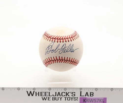 Bob Feller Cleveland Indians AUTOGRAPHED Official Rawlings Baseball MLB