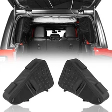 Multi-Pockets Roll Bar Cargo Storage Saddle Bags Fit Jeep Wrangler JL 18-25 4Dr