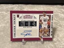 ZYLAN CHEATHAM 2019-20 PANINI CONTENDERS DRAFT PICKS RC COLLEGE TICKET AUTO