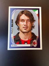 2007-08 UEFA Champions League Panini Sticker AC Milan PAOLO MALDINI #15