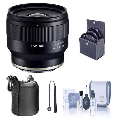 Tamron 24mm f/2.8 DI III OSD Lens for Sony FE with Accessories Kit #AFF051S700A