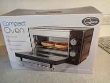 650W Compact Mini Oven 9 Litre Capacity Toaster Oven Adjustable Temperature Time