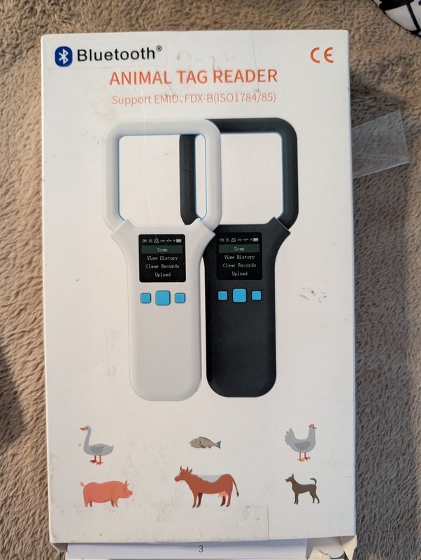isenvo animal rfid tag reader