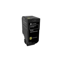 Lexmark Pb Toner Yellow 3K CS720 CS725 CX725 74C20Y0 (0734646601443)