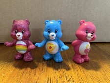RARE Glitter Edition Cheer Bear Care Bears Collectibles  2 More. FREE SHIPPING