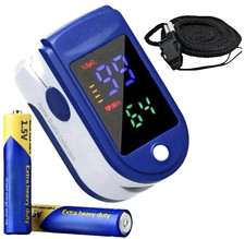 Finger Pulse Oximeter Larger Display Blood Oxygen Monitor with Lanyard