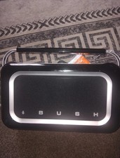 Bush TR4DABBLK Dab FM Radio With Mains Lead