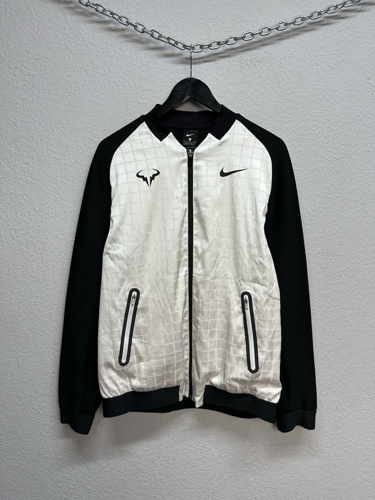 SACAI X NIKE Nike Premier Rafael Nadal 2017 Australia Open Giacca Tennis RF Federer Bianco S