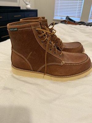Eastland Men s Brown Leather Lumber Up Boots US 10.5 D