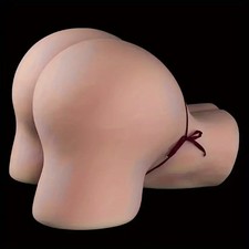 Fat Big Ass Male Masturbator Life Size Real TPE D/oll Pussy Anal Sex Toy For Men