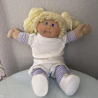 Vintage Cabbage Patch Kids Girl w/ Blue Eyes, Blonde Hair, & 2 Dimples