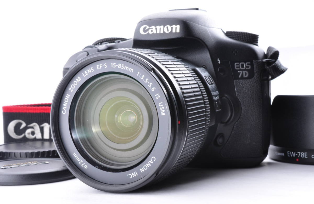 Canon EOS 7D 18.0MP DSLR Camera + EF-S 15-85mm f/3.5-5.6 IS USM