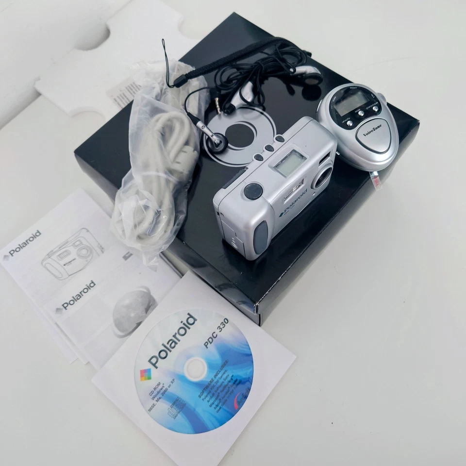 Polaroid PhotoMAX PDC-330 Digital Camera Boxed Kit Macquarie Edition VGC - Image 3 of 4