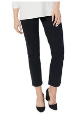 Susan Graver Weekend Premium Stretch Slim Leg Pant Black