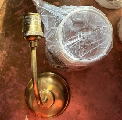 New ListingVendome Sconce Brass Visual Comfort Lighting Thomas O’Brien HAB TOB2007 w/ Shade