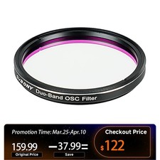 SVBONY SV220 H O 7nm Duo-Band OSC Filter 2"  For Deep Space Astrophotography