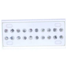 1 Pack Dental Orthodontic Bracket Standard MBT 0.022" 345 Hooks Sandblasted