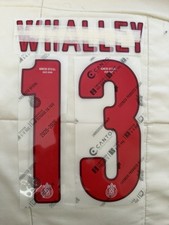 Chivas Guadalajara Goalkeeper 2025/26 Oscar Whalley #13 Name Set Authentic.