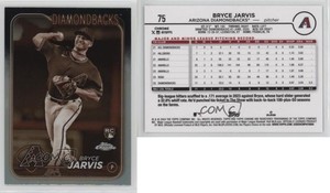 2024 Topps Chrome Sepia Refractor Bryce Jarvis #75 Rookie RC