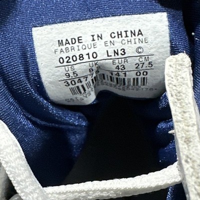 Air Jordan 7 Retro Size 9.5 304775 141 French Blue 2002 | eBay