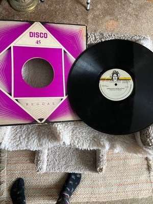 Preowned Vinyl LP Reggae Disco 45 Guidance Version Yellowman & Fathead Operation
