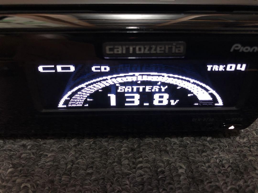 【希少】carrozzeria DEH-P730 Pioneer Carrozzeria DEH-P730 1DIN Car Audio CD Tuner with