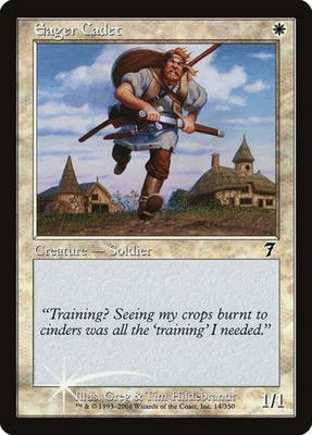 Eager Cadet (Seventh Edition 14) - Common Magic: The Gathering Karte