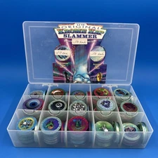 Vintage Krome Kap Slammer Metal Slammer Pog - Listing Is For 1 Single SlammerP44