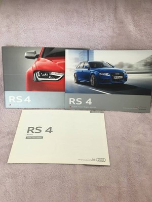 Audi Rs4 Avant Catalog 2013 Data Information Nogaro Selection 2014