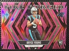 2023 Panini Phoenix - Fire Forged Bryce Young #FF-2 Pink /175 (RC)