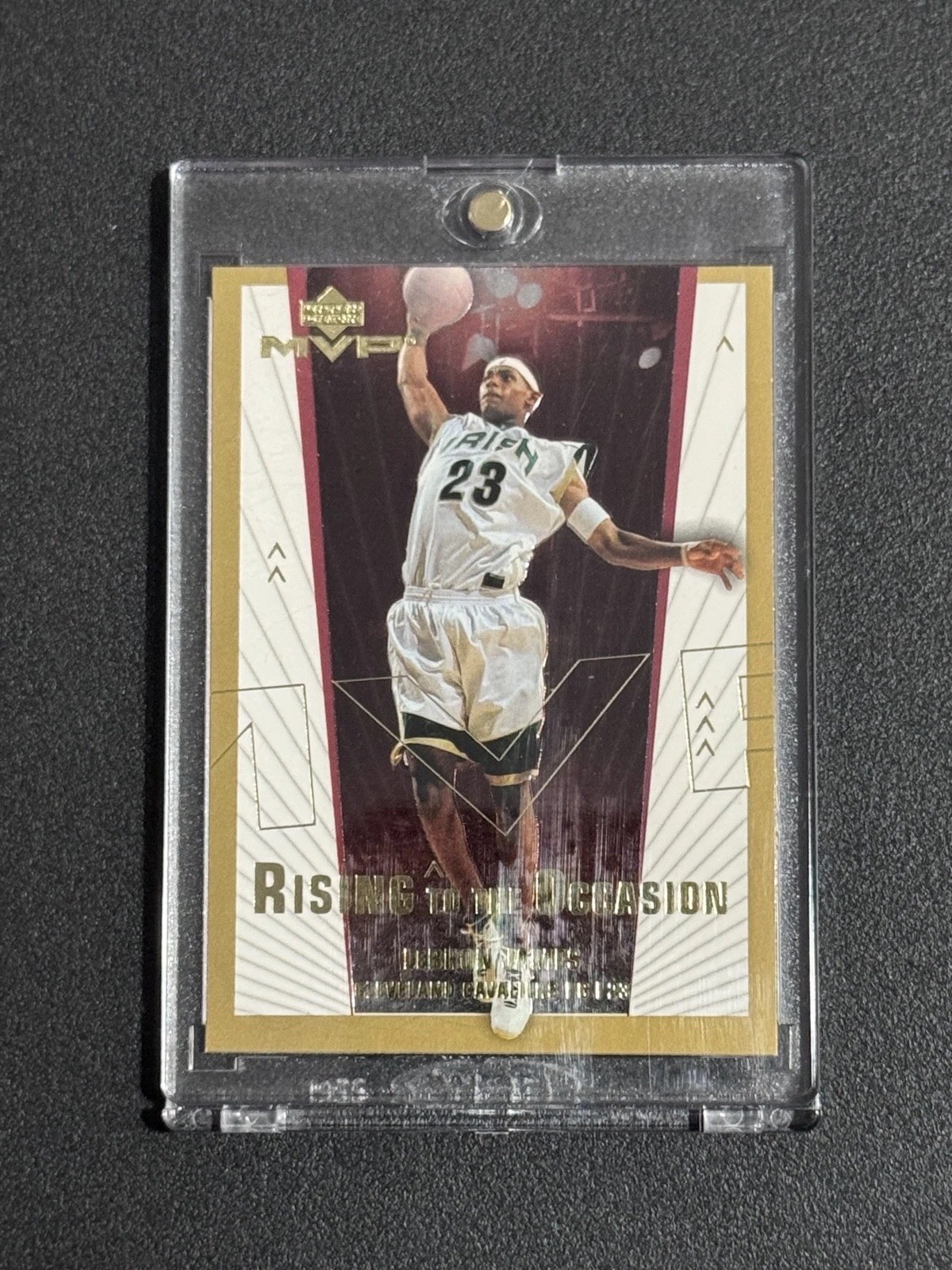 2003-04 Upper Deck MVP - Rising to the Occasion LeBron James #RO2 (RC)