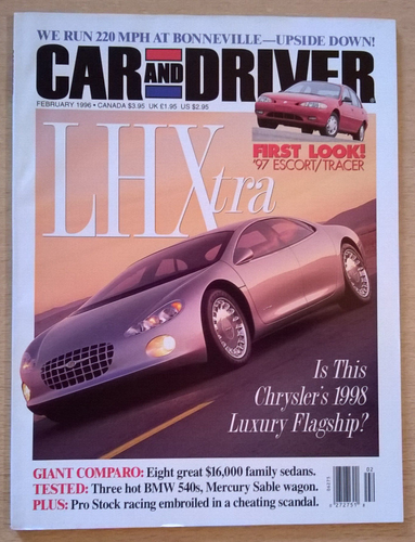 CAR AND DRIVER - Full Year 1996 (Full Year) - "Collector" Condition - Picture 3 of 13