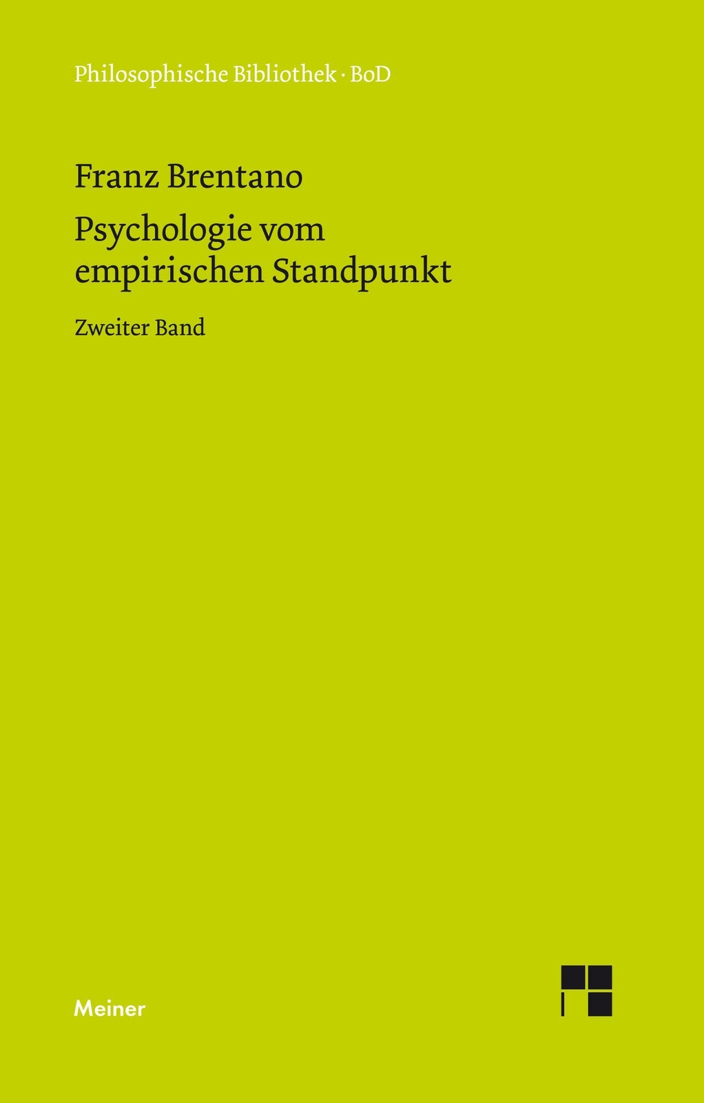 Thumbnail - Psychologie Vom Empirischen Standpunkt | Buch | 9783787300150