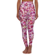 Leggings Yoga Pants - Rose