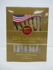 American Wisconsin Ginseng Root  Small Long Root 4oz/Box 