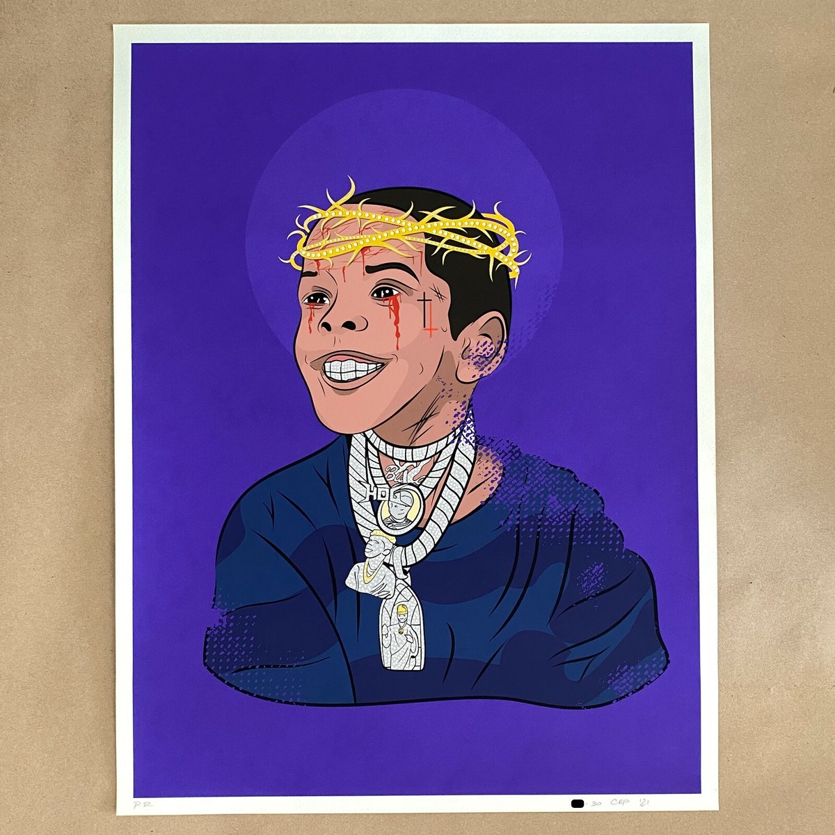 westside gunn daupe世界限定 80枚 A2ポスター　レア　希少 A2ポスターdaupe!世界限定80枚 Westside Gunn