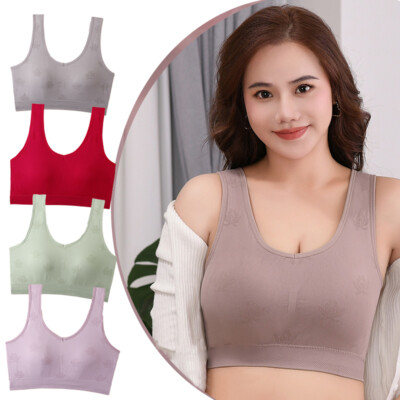 Nahtlos Gepolsterter Bralette-Bh Für Damen Dehnbares Bequemes Crop-T ?