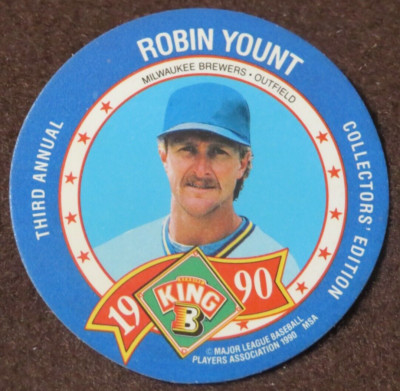 10227 1990 KING B DISC ROBIN YOUNT #18