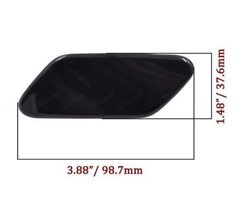 Headlight Washer Spray Nozzle Bumper Cap Cover for Subaru Impreza XV 2017-2019 - Picture 2 of 11