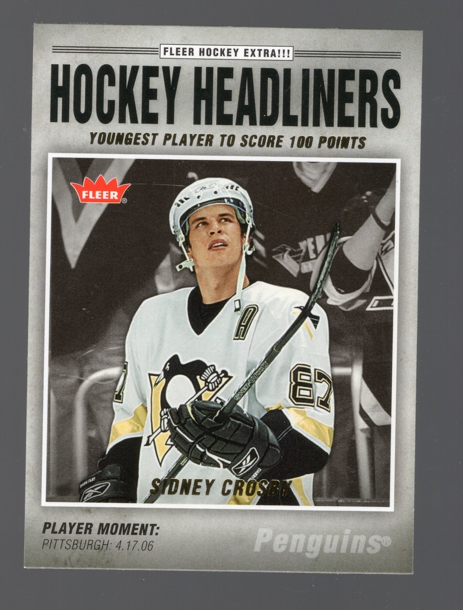 Sidney Crosby 2006 Fleer #HL1 Hockey Headliners Pittsburgh