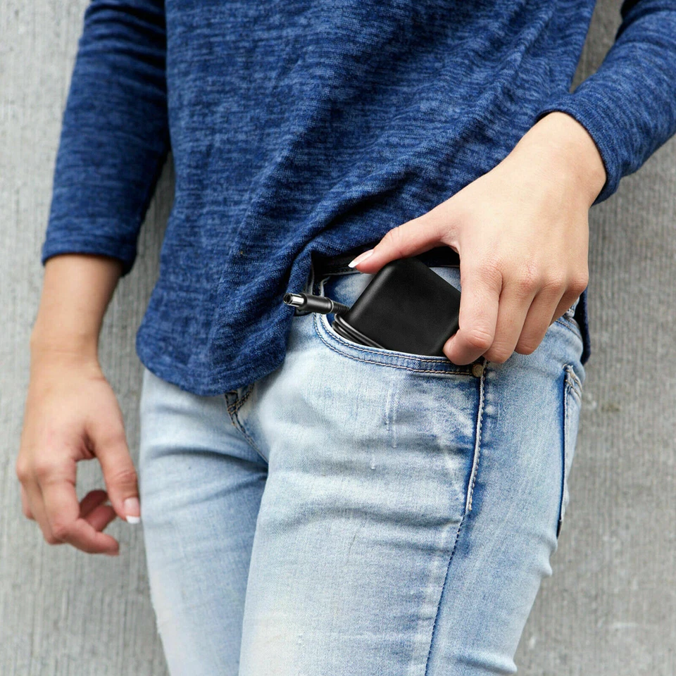 Cargador redondo para computadora portátil 65W 45W USB-C adaptador de CA fuente de alimentación para Dell Foto 3 de 4