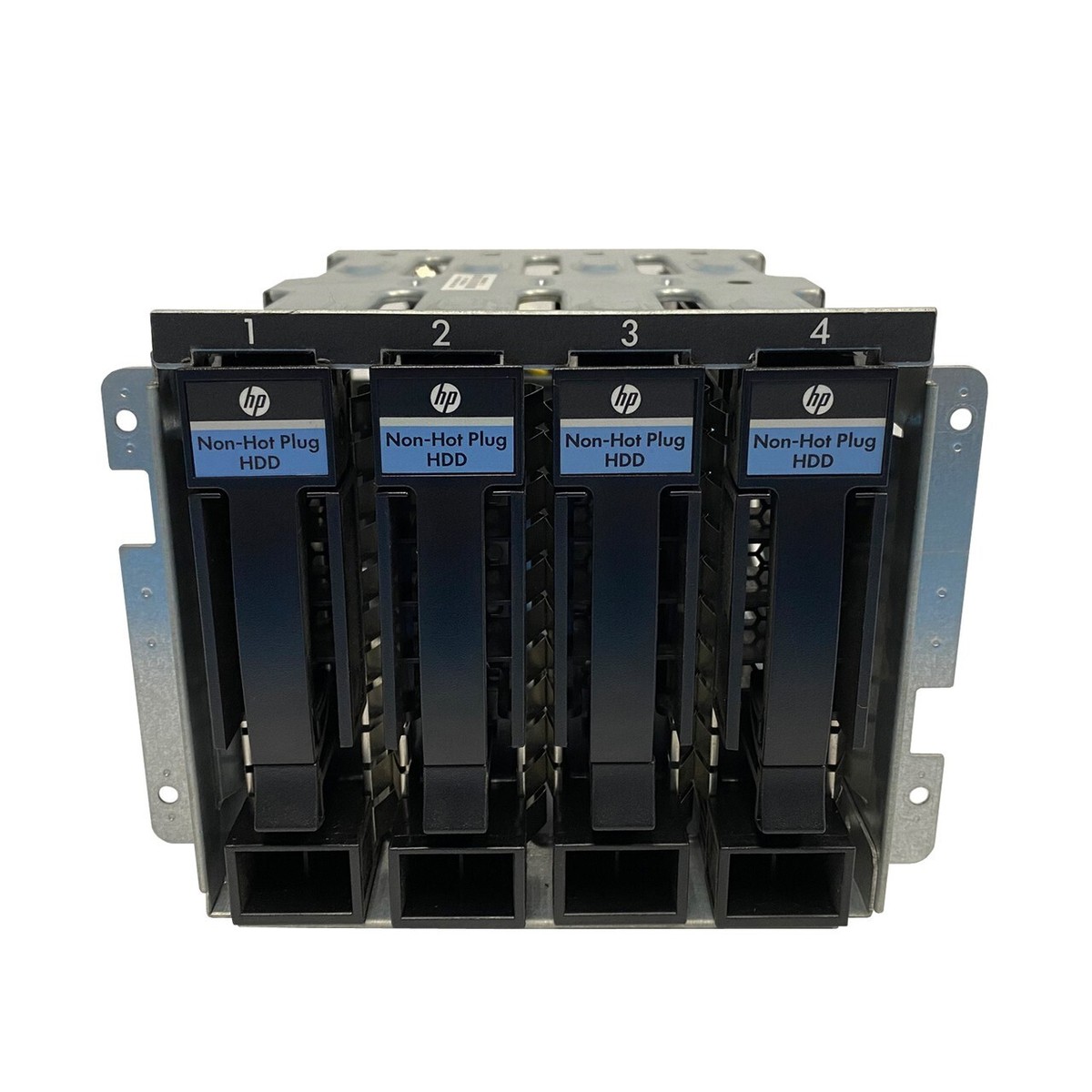HP ML110 G7 4ベイ ドライブケージ 637214-001 HP 637214-001 ML110 G7 4U Non Hot-Plug Hard Drive Cage