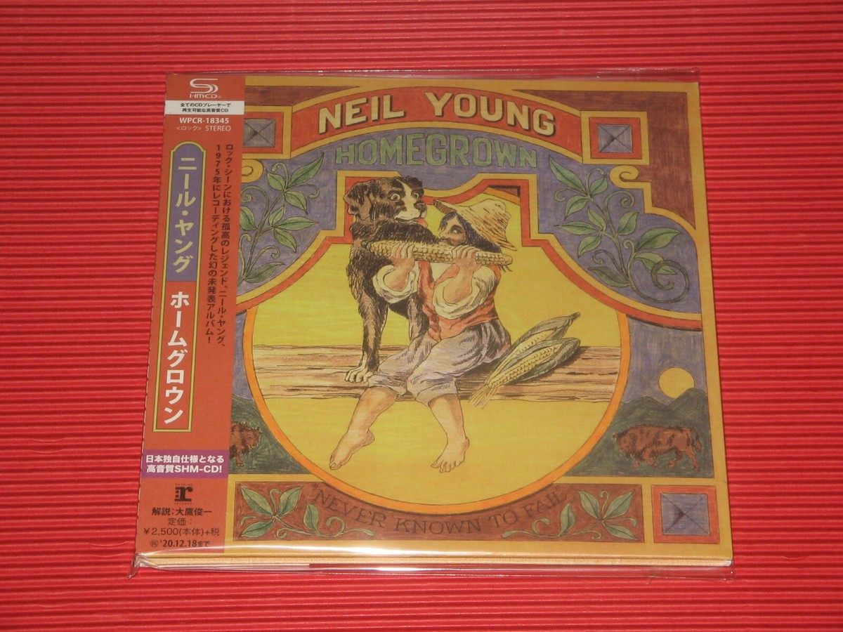 4BT 2020 NEIL YOUNG HOMEGROWN JAPAN ONLY SHM CD DIGI SLEEVE | eBay