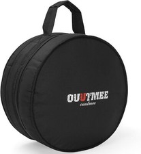 14 Inch Snare Drum Bag Padded Case For 14X5.5 And 14X6.5 Snare Drums Black