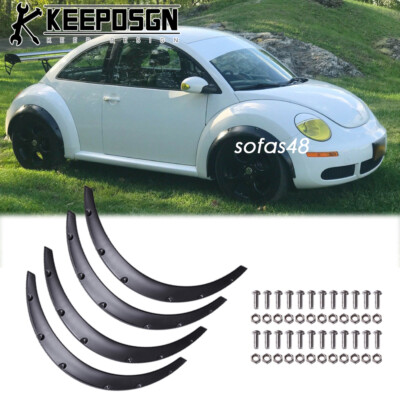Kotflügelverbreiterung Radlauf Links Rechts Schutz Matt für VW Volkswagen Beetle