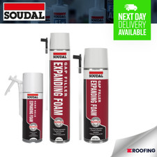 SOUDAL - Trade Expanding Foam Gap Filler 125ml - 500ml - 750ml