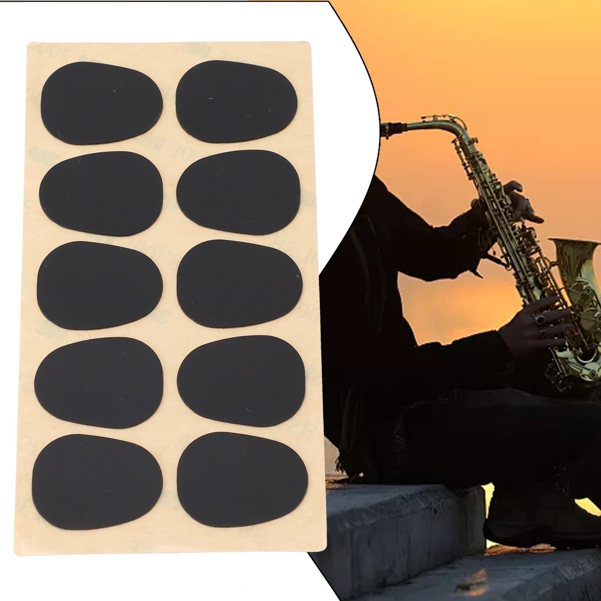 32 Cuscinetti Per Boccaglio In Silicone - Accessori Per Sassofono E Clarinetto - Foto 3